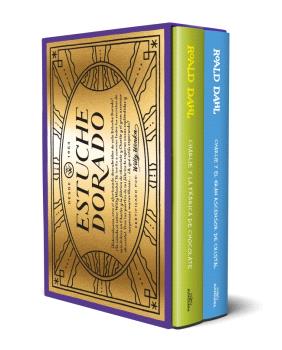 Estuche Dorado de Willy Wonka - Roald Dahl