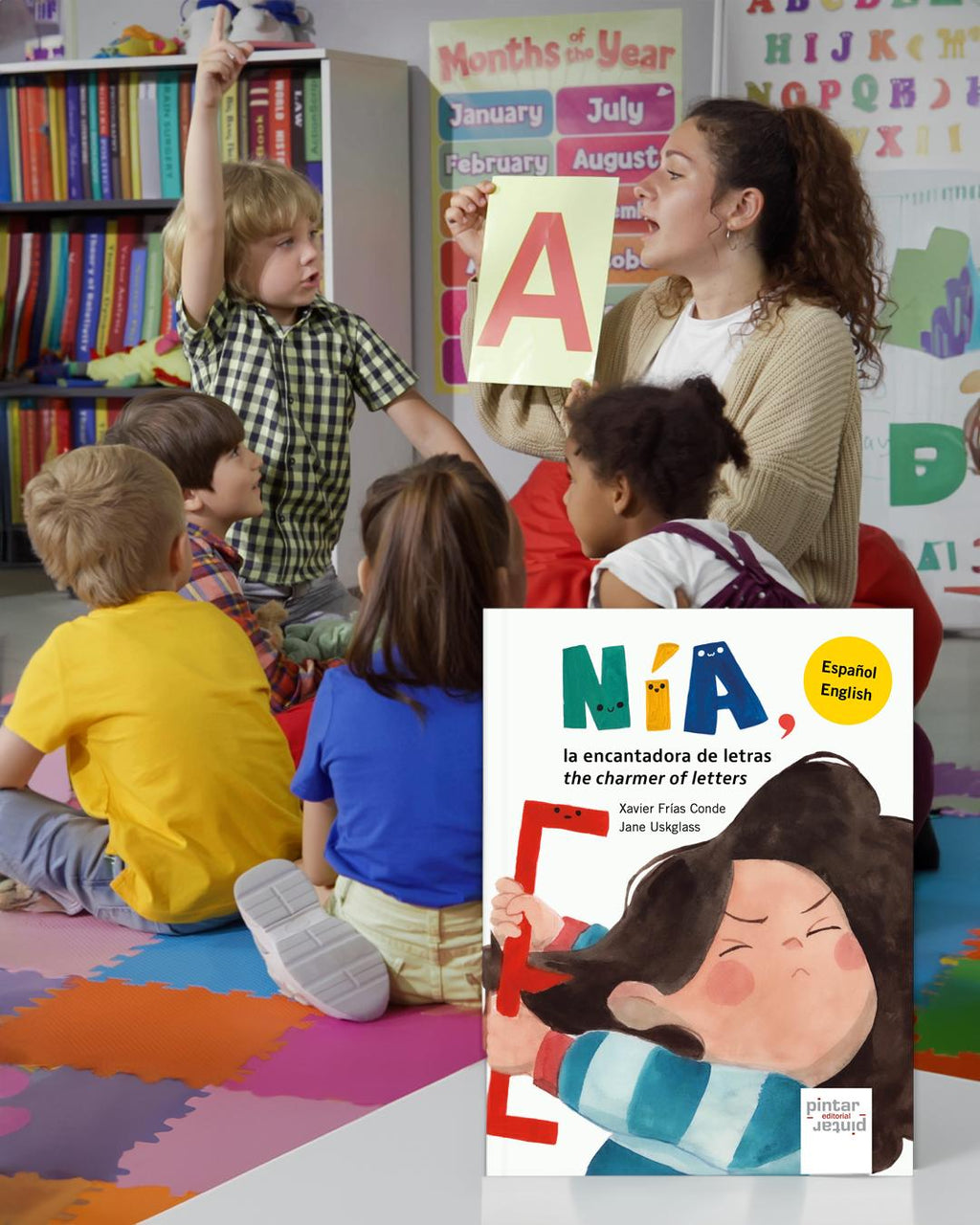 Nía, la encantadora de letras / Nía, the charmer of letters