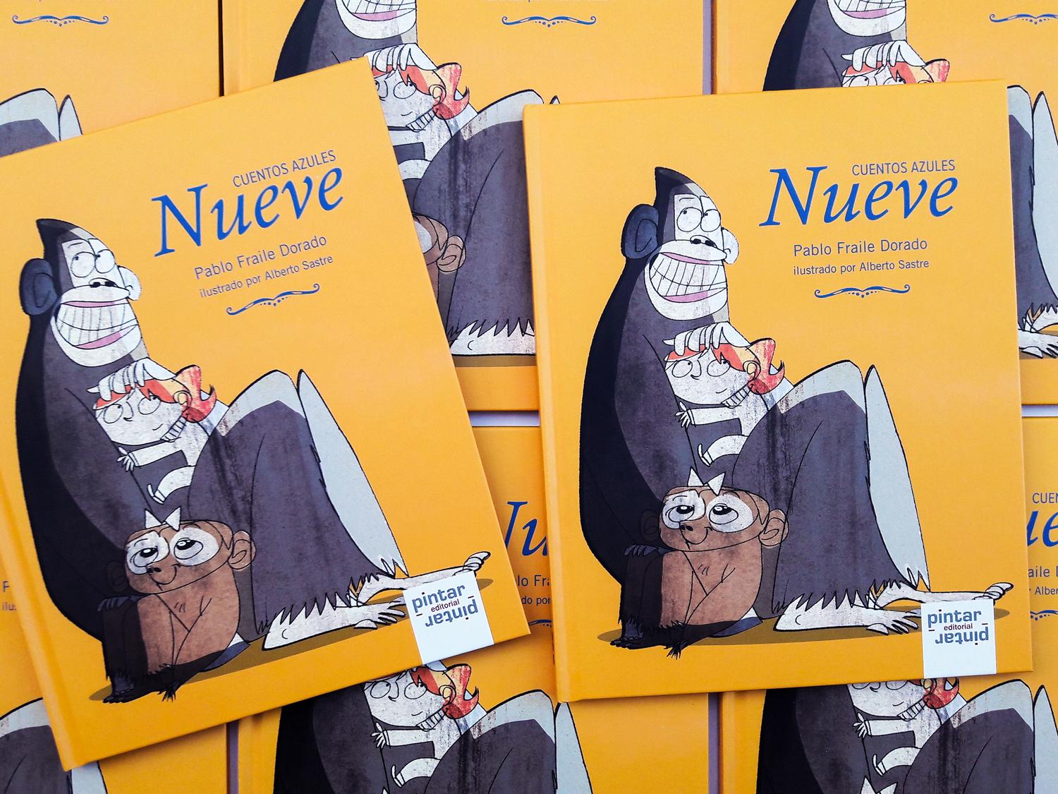 Nueve cuentos azules