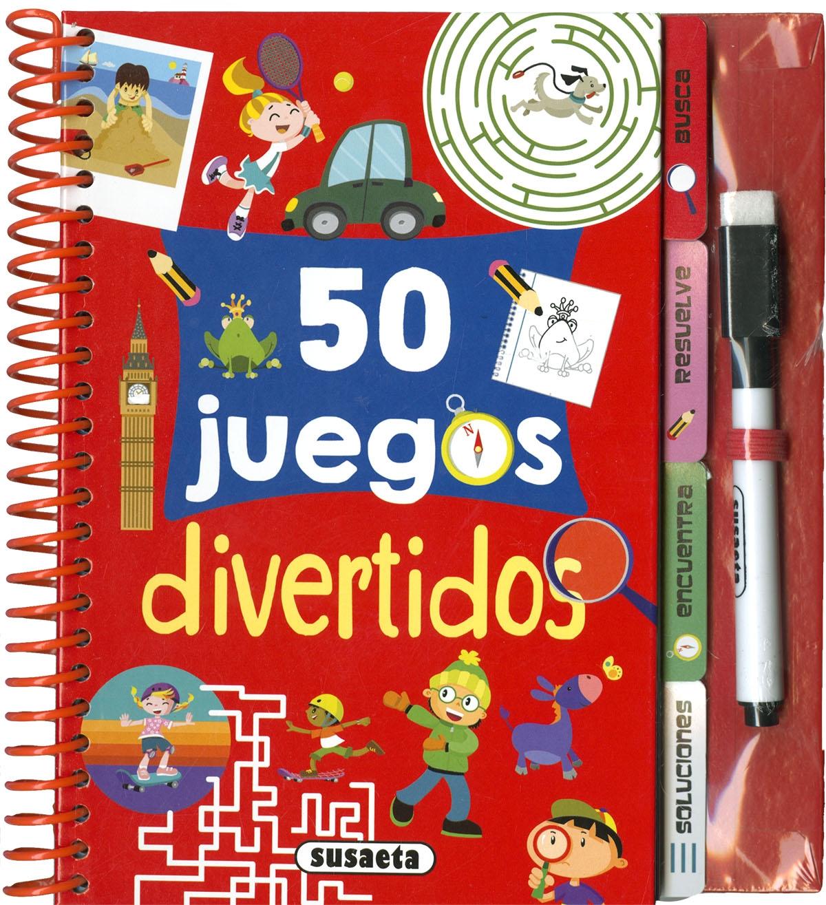 50 Juegos Divertidos – Libro de Actividades para Niños